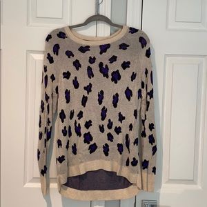 Kensie Cheetah Print Sweater